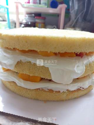 光头强生日蛋糕的做法步骤：8
