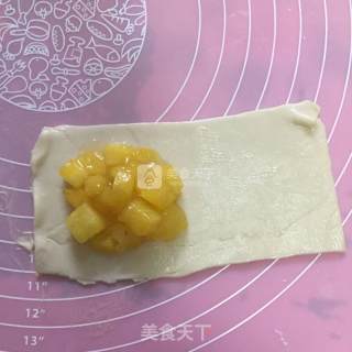 快手菠萝派的做法步骤：8