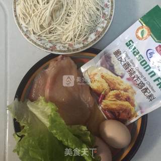 面饼汉堡的做法步骤：1