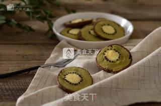 猕猴桃饼干——九阳知食的做法步骤：5