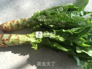 怀旧版满分减腹餐凉拌三丝之【海带莴苣拌胡萝卜】的做法步骤：1