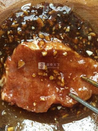 煎猪扒的做法步骤：3