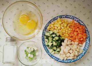什锦炒饭  扬州炒饭的做法步骤：1