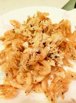 蒜香海苔小河虾的做法步骤：10