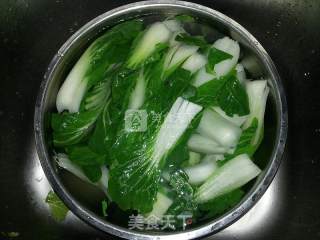 麻油香菇青菜包的做法步骤：3