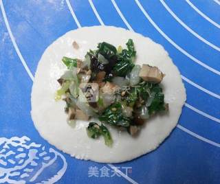 麻油香菇青菜包的做法步骤：12