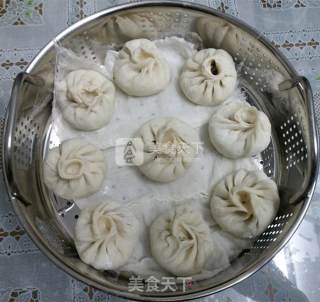麻油香菇青菜包的做法步骤：15