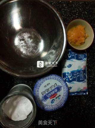 黄桃酸奶的做法步骤：2