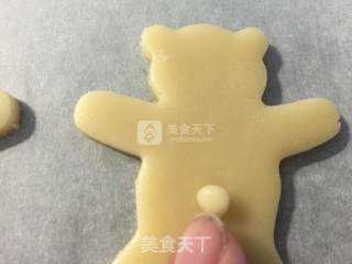 抱抱小熊饼干的做法步骤：8