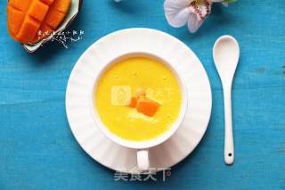 芒果蜂蜜牛奶饮的做法步骤：12