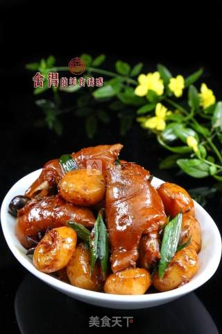 爽口粘手的【马蒂烧猪脚】的做法步骤：10