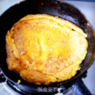 热带的浓郁-鸡蛋果/榴莲Pancake早餐的做法步骤：6