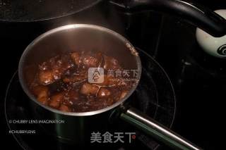 红（酒）烧五层肉  Stewed 5-Layer Pork Belly的做法步骤：9