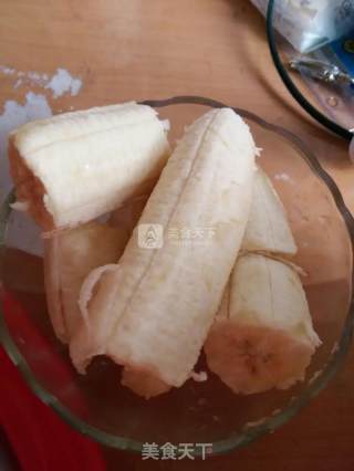 香蕉柠檬汁的做法步骤：1