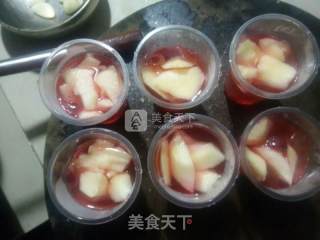 苹果葡萄冻的做法步骤：3