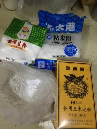 鸡蛋肠粉的做法步骤：1