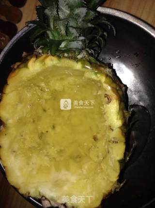 菠萝排骨饭的做法步骤：3