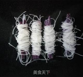 豆薯记－－豆粉紫薯两吃的做法步骤：6