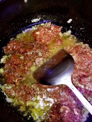 香辣牛肉酱的做法步骤：5