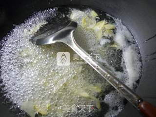 雷笋炒牛心菜的做法步骤：6
