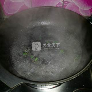 菊花叶鸡蛋汤的做法步骤：4