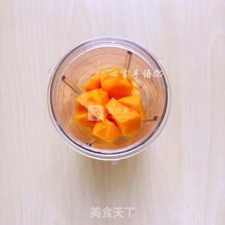木瓜奶昔的做法步骤：1