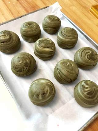 抹茶紫薯酥的做法步骤：21
