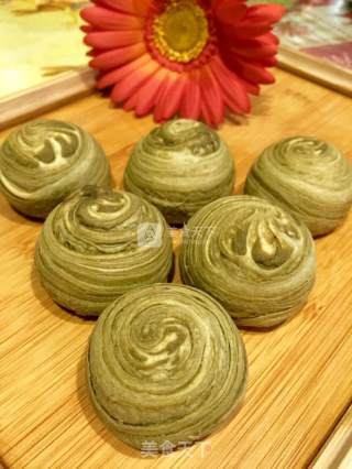 抹茶紫薯酥的做法步骤：24