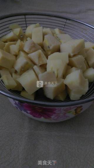 炒冬笋的做法步骤：3