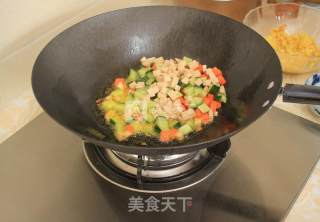 蛋炒饭的做法步骤：9
