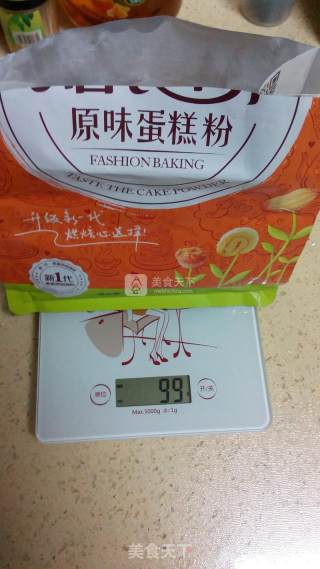 全蛋海绵蛋糕的做法步骤：1