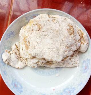 酥炸大鸡排的做法步骤：7