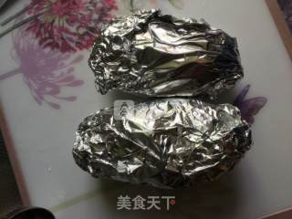 烤土豆！（照葫芦画瓢）…????的做法步骤：3