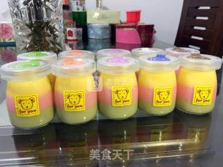 彩虹布丁的做法步骤：6