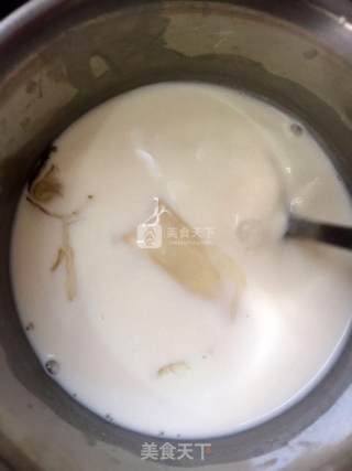 草莓牛奶生羊羹的做法步骤：5