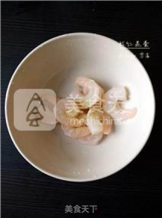虾仁蒸蛋的做法步骤：2