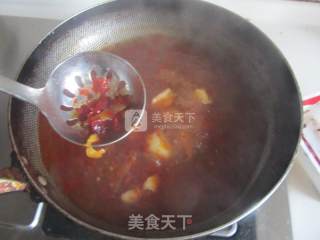韭菜鸭血魔芋粉的做法步骤：6