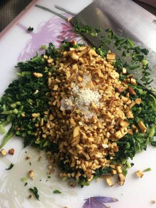 马兰头拌香干的做法步骤：7