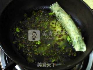 香椿厚蛋烧的做法步骤：9