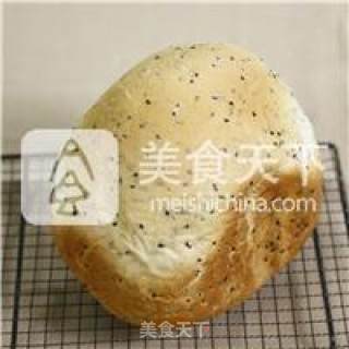 面包机做面包（黑芝麻和风吐司）的做法步骤：8