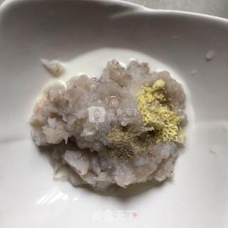 菠萝油条虾的做法步骤：4