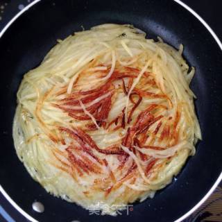 煎焖土豆丝的做法步骤：5