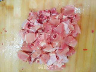 香辣鸡肉的做法步骤：2