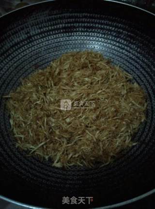 手工自制肉松的做法步骤：7