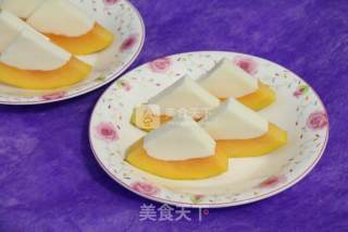 牛奶木瓜布丁的做法步骤：6