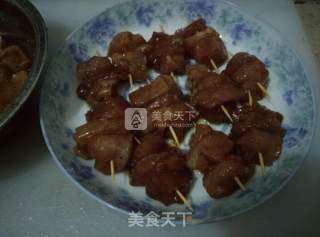 牙签肉的做法步骤：5