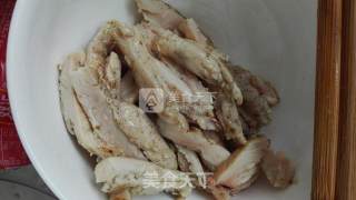 三丝炒乌冬的做法步骤：4