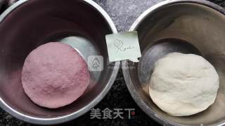 紫薯螺旋馒头的做法步骤：5