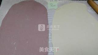 紫薯螺旋馒头的做法步骤：7