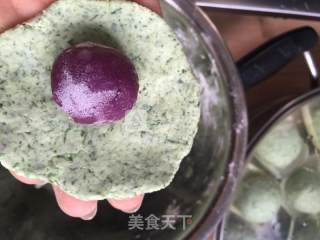 甜糯艾糍的做法步骤：9